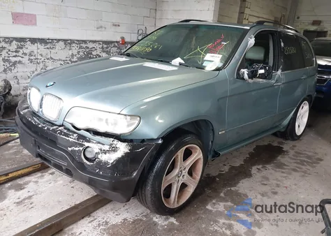 2002 BMW X5 4.4I из США, поврежденный, VIN 5UXFB33592LH35091